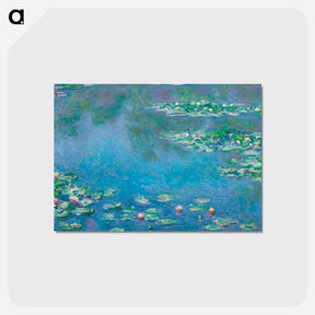 アートポストカード-Water Lilies - クロード モネ Postcard.