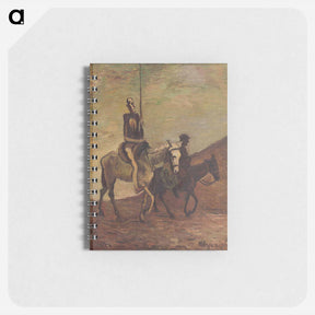 アートメモ帳-Don Quixote and Sancho Panza
 - シプリアン マジェルニク Memo.