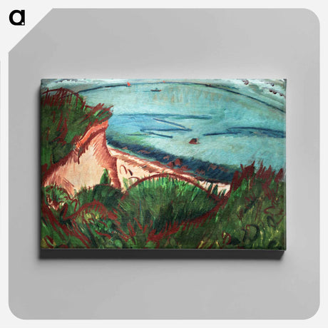 アートパネル-Coastal Landscape on Fehmarn
 - デトロイト美術館 Canvas.