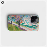 Landscape of Kragerø - Edvard Munch Phone Case.