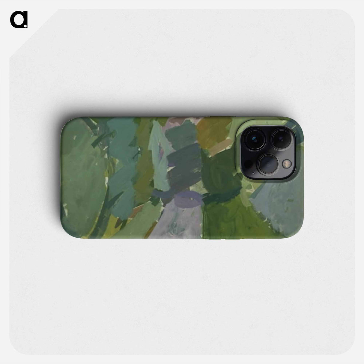 Road through forest - エドヴァルド ウェイ Phone Case.
