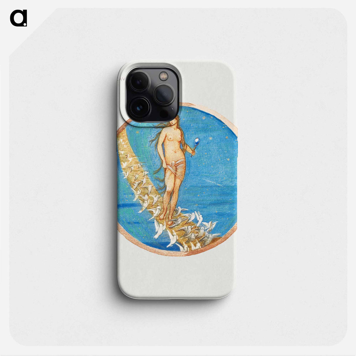 Rose of Heaven from The Flower Book - エドワード バーン ジョーンズ Phone Case.