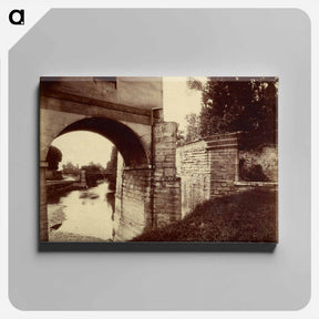 アートパネル-The Old Mill, Charenton
 - ウジェーヌ アジェ Canvas.