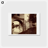 アートポストカード-The Old Mill, Charenton
 - ウジェーヌ アジェ Postcard.