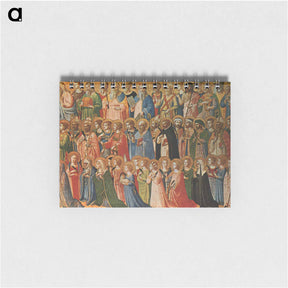 アートメモ帳-Christ Glorified in the Court of Heaven - フラ アンジェリコ Memo.