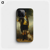 Charles IV of Spain as Huntsman - フランシスコ デ ゴヤ Phone Case.