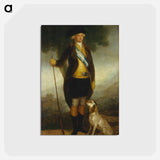 アートポストカード-Charles IV of Spain as Huntsman - フランシスコ デ ゴヤ Postcard.