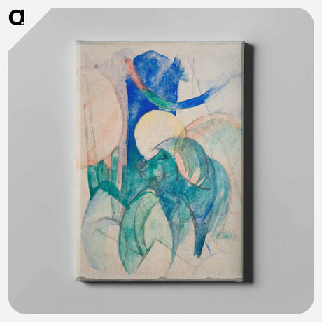 アートパネル-Mandrill - フランツ マルク Canvas.