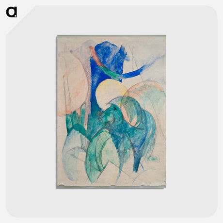 アートポストカード-Mandrill - フランツ マルク Postcard.