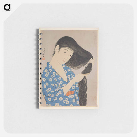 アートメモ帳-Woman Combing Her Hair
 - 橋口 五葉 Memo.