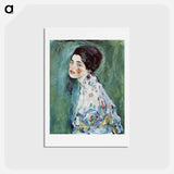 アートポストカード-Porträt einer Dame - グスタフ クリムト Postcard.