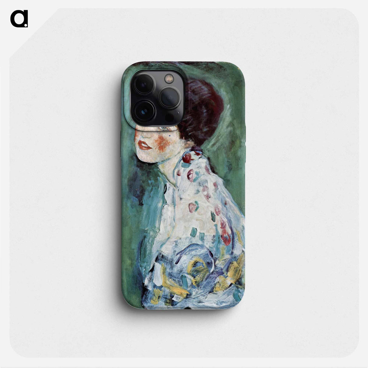 Portrait of a Dame - Gustav Klimt Phone Case.