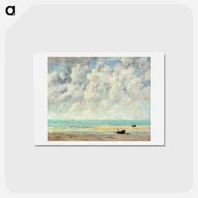 アートポストカード-グリーン - ギュスターヴ クールベ Postcard.