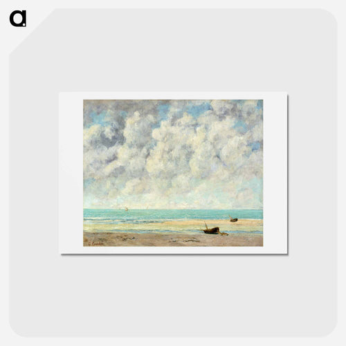 グリーン - ギュスターヴ クールベ Postcard.