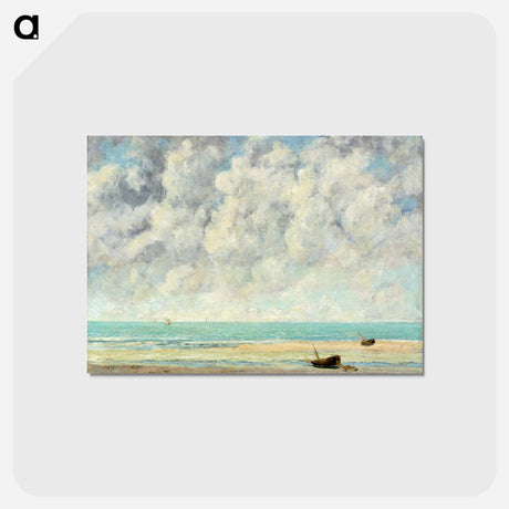 アートポストカード-グリーン - ギュスターヴ クールベ Postcard.