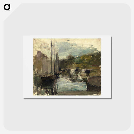 アートポストカード-Brittany (also known as Boat) - アンリ マティス Postcard.