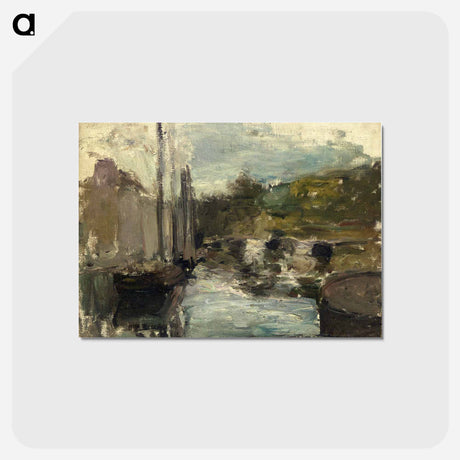アートポストカード-Brittany (also known as Boat) - アンリ マティス Postcard.
