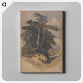 アートパネル-Pines on Hampstead Heath
 - ジェームス ヒース Canvas.