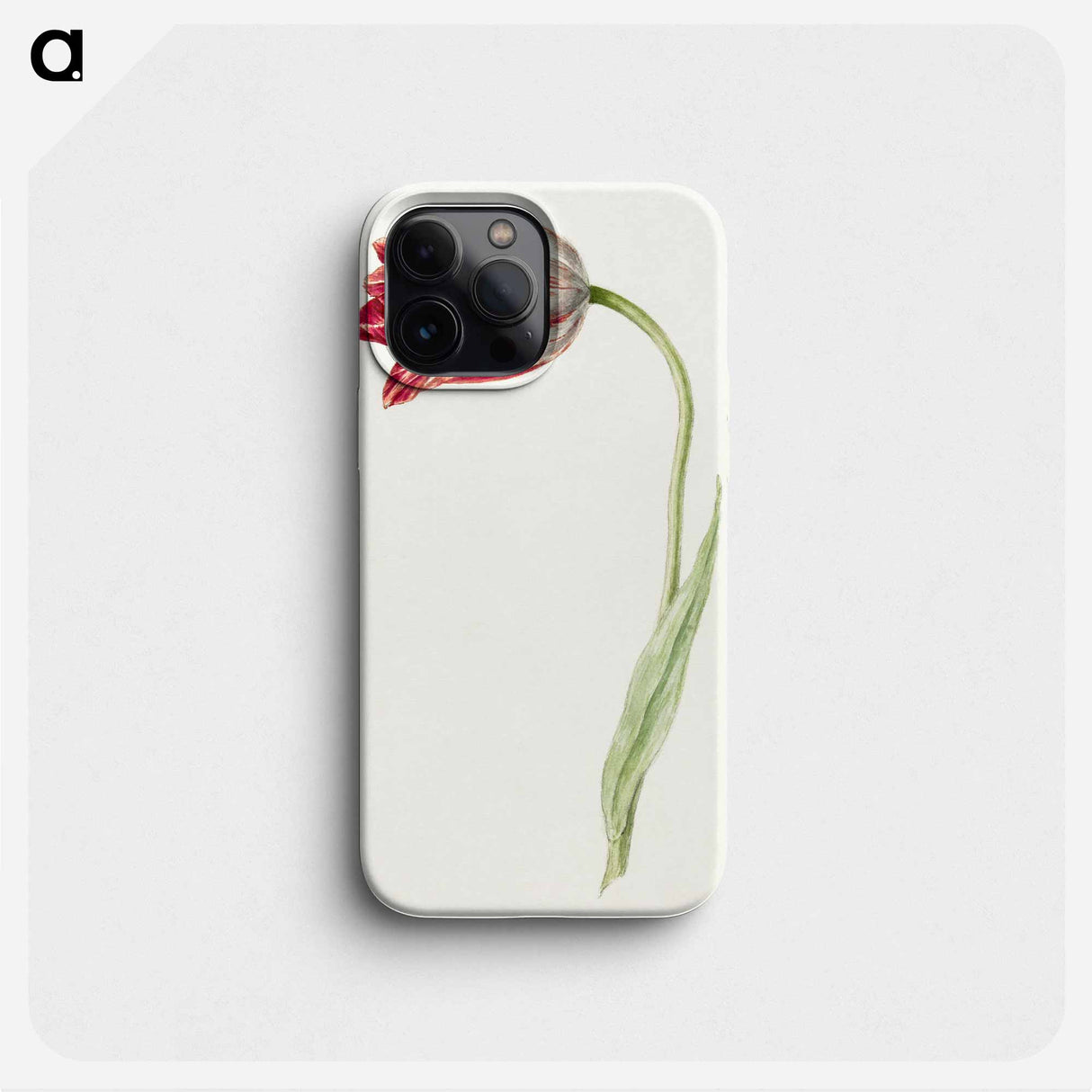 Pink tulip - Jean Bernard Phone Case.