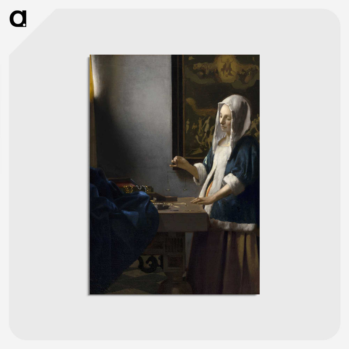 1-28_Johannes-Vermeer_postcard