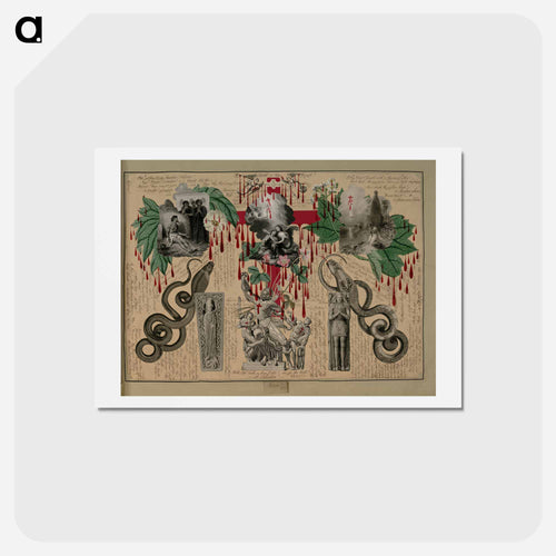 Victorian Blood Book
 - ジョン ビングリー ガーランド Postcard.