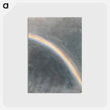 アートポストカード-Sky Study with Rainbow
 - ジョン コンスタブル Postcard.