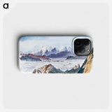 Iselle from Mount Pilatus - John Singer Sargent Phone Case.