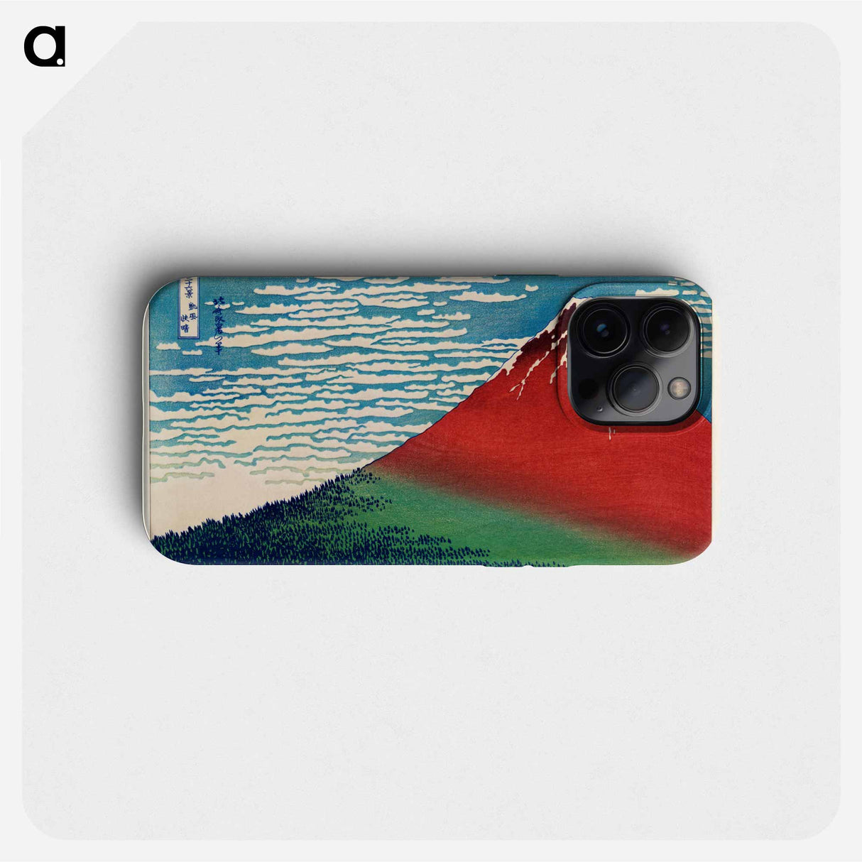 Fine Wind, Clear Morning - Katsushika Hokusai Phone Case.