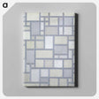 アートパネル-Composition in Bright Colors with Gray Lines
 - バーゼル美術館 Canvas.