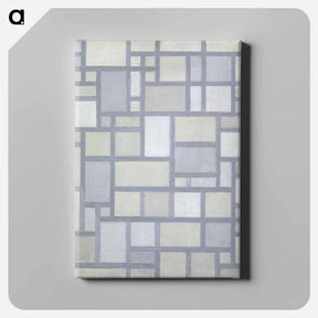 アートパネル-Composition in Bright Colors with Gray Lines
 - バーゼル美術館 Canvas.