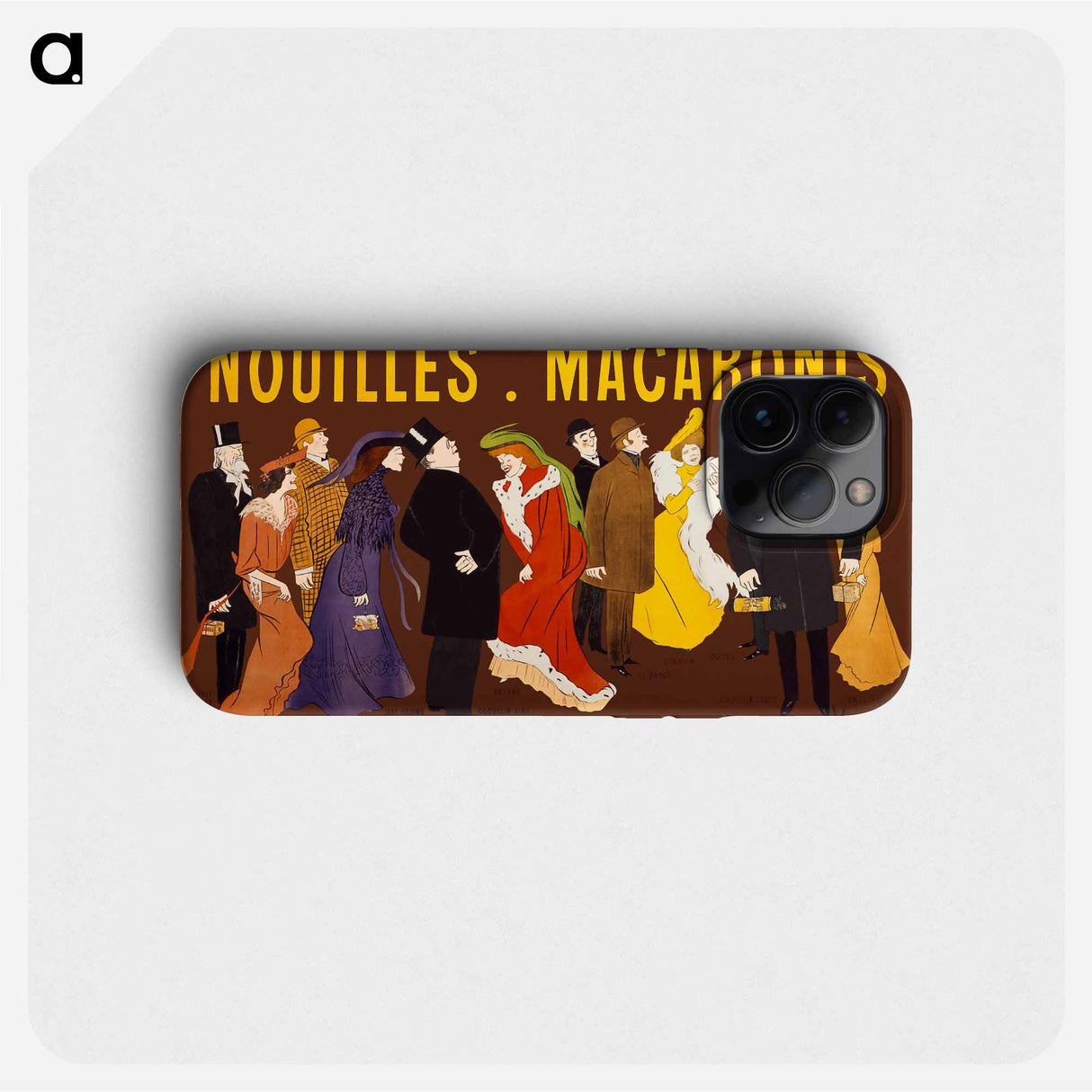 Celebrities holding packages of the product - Leonetto Cappiello Phone Case.