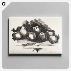 アートパネル-Apples on Table - マースデン ハートリー Canvas.