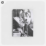 アートメモ帳-Skeleton with Hourglass Before Open Tomb
 - 国立医学図書館 Memo.