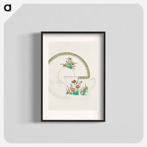 アートポスター-Cup or Saucer Design
 - ノリタケ工場 Poster.