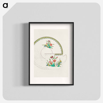 Cup or Saucer Design
 - ノリタケ工場 Poster.