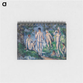 アートメモ帳-Group of Bathers - ポール セザンヌ Memo.
