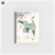アートメモ帳-Demoiselle Crane and Reed
 - 鳥類図鑑 Memo.