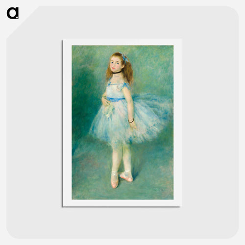 The Dancer - ピエール オーギュスト ルノワール Postcard.