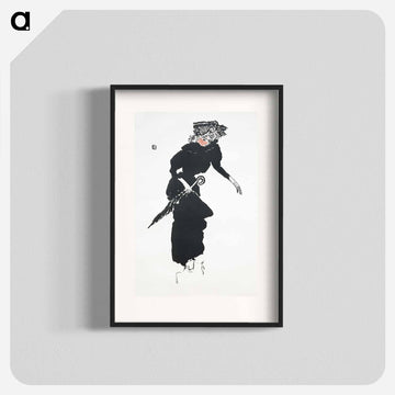 Woman with an Umbrella
 - ピエール ボナール Poster.