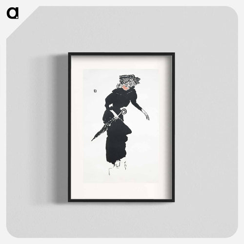 Woman with an Umbrella
 - ピエール ボナール Poster.