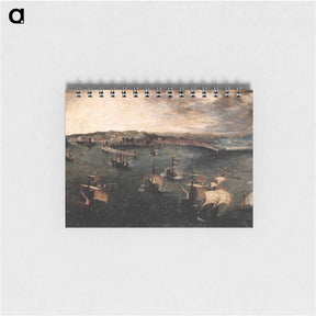 アートメモ帳-Naval battle in the Gulf of Naples - ピーター ブリューゲル Memo.
