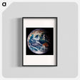 アートポスター-Earth from Space
 - 地球 Poster.