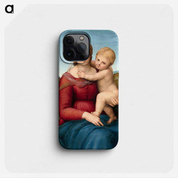 The Small Cowper Madonna - ラファエロ サンティ Phone Case.