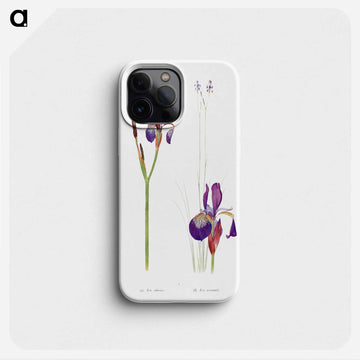 Iris Sibirica and Iris Orientalis from The Genus Iris
 - アヤメ属 Phone Case.