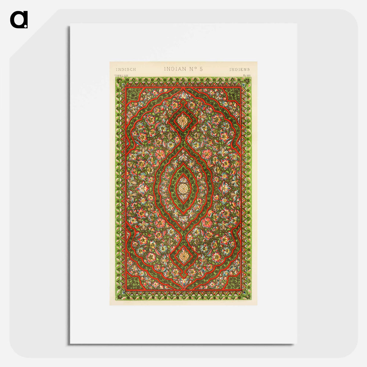 アートポスター-Grammar of Ornament Illustration
 - 装飾の文法 Poster.