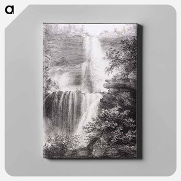 Falls at Catskill - トーマス コール Canvas.