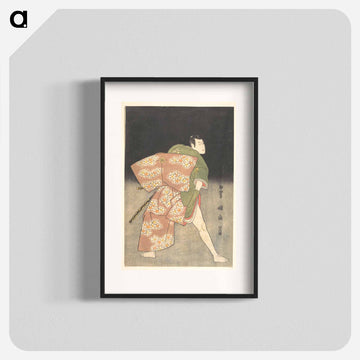 Bandō Minosuke as a Young Samurai
 - 歌川 豊国 Poster.