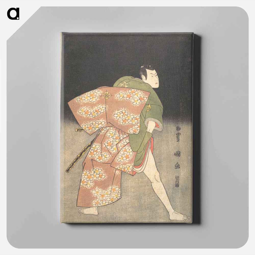 Bandō Minosuke as a Young Samurai
 - 歌川 豊国 Canvas.