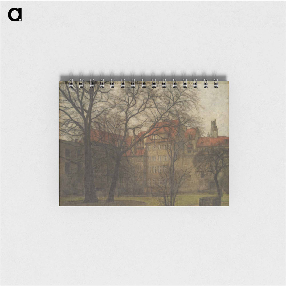 The garden at the Prince's Palace - ヴィルヘルム ハンマースホイ Memo.