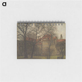 アートメモ帳-The garden at the Prince's Palace - ヴィルヘルム ハンマースホイ Memo.
